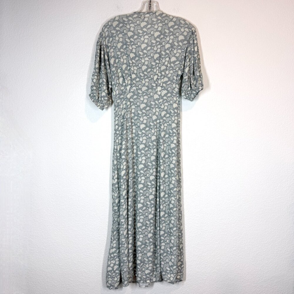 Faherty Maxi Dress Floral Boho Prairie Size XS - Picture 7 of 15